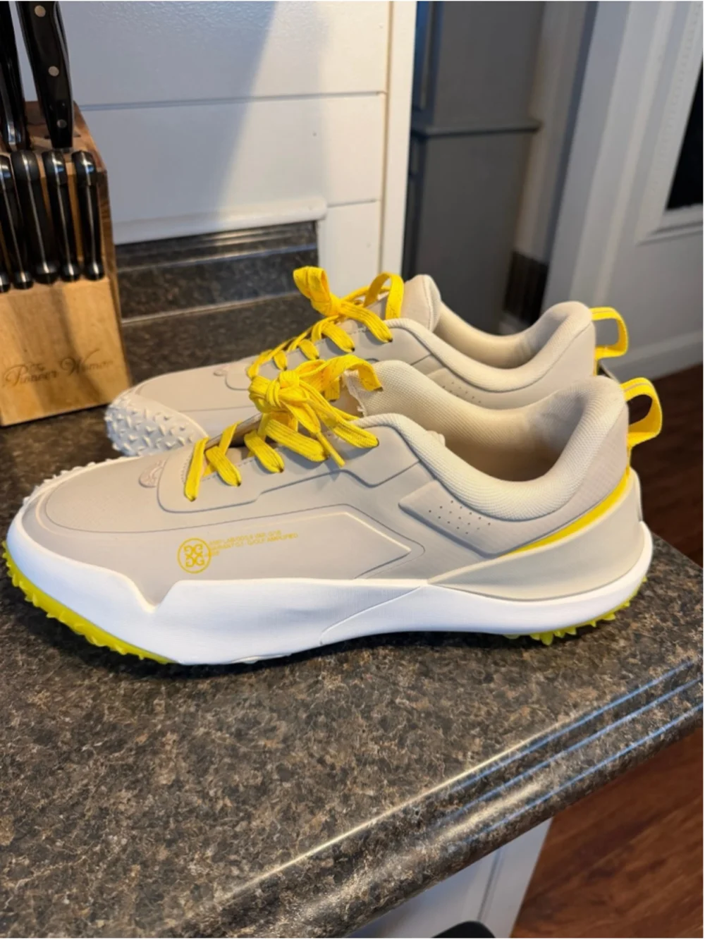 NWT New Mens G/FORE G/18 T.P.U. GOLF SHOE GUF000001-ST/CY STONE/CYBER